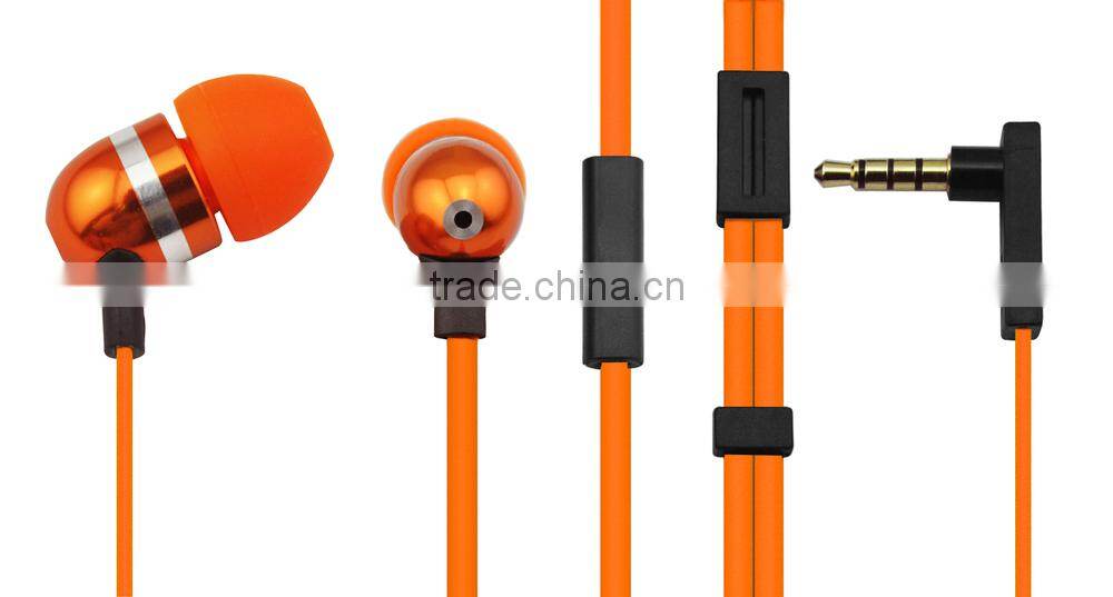 Blue stereo headphone with super bass performance sound