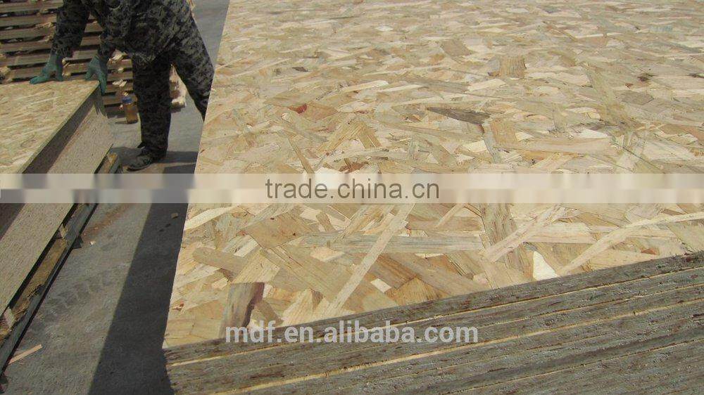 2014 high quality melamine laminated osb board