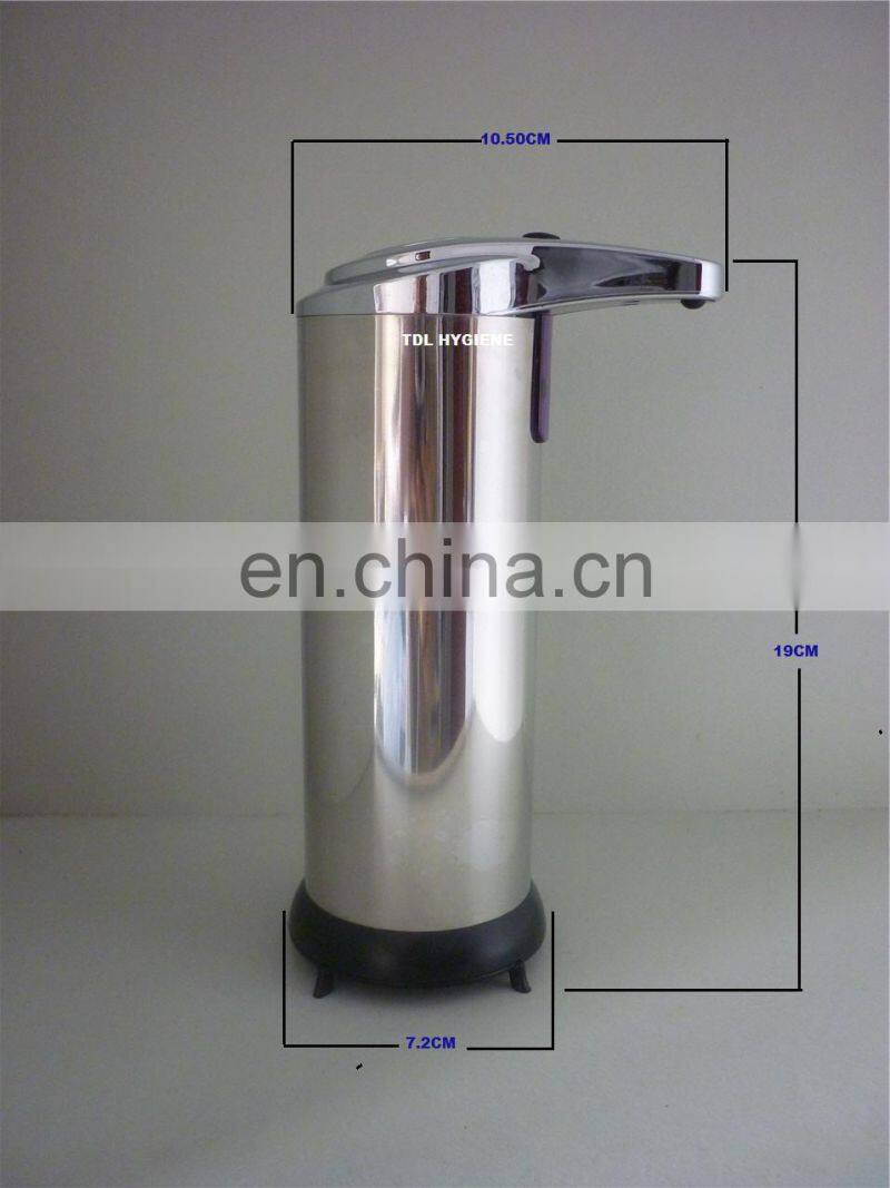 Table working automatic soap dispenser 250ml capacity sensor soap dispenser