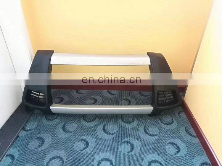 ABS material front/rear bumper guard for Toyota highlander 2018