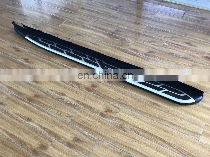 car accessories auto parts side step aluminium alloy running board for T-ROC