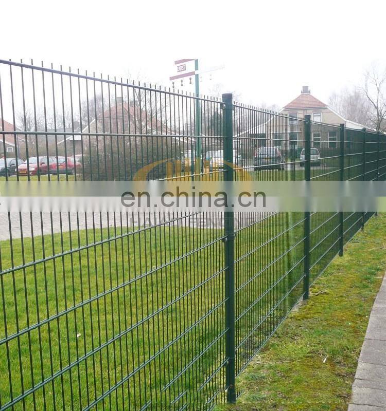 Free samples hot sales Haiao china curvy welded mesh fence / workshop isolation fence