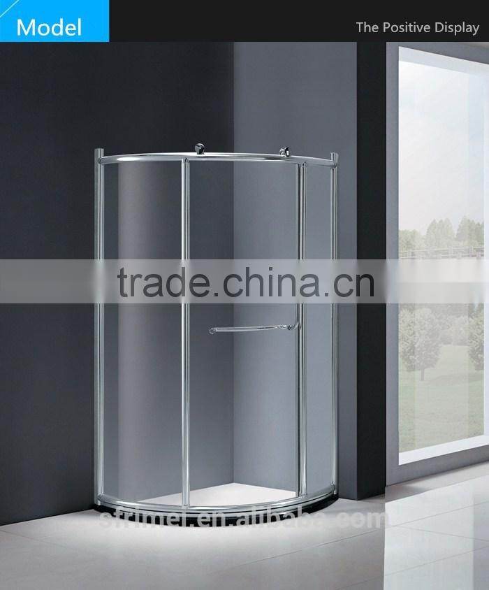 6mm Tempered Glass Transparent Shower Enclosure Bathroom Shower Stalls K-7900