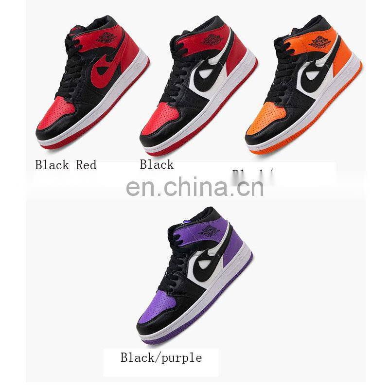 aj1-5 new high-top couple tide shoes Korean casual sports shoes fashion youth basketball shoes wholesale