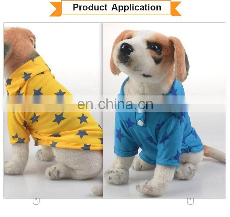 New Cute Perfect Fit Button Cotton Pet Puppy Dog T Shirt