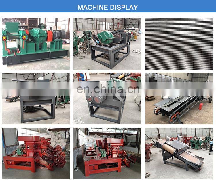 waste old tyre recycling machine recycled tires rubber granules crusher powder making machine