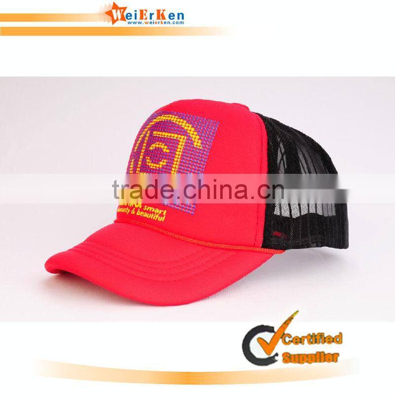 2015 quality 6 panel baseball cap for advertising