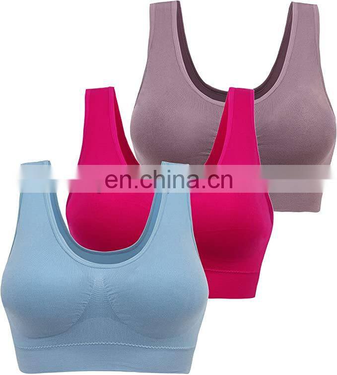 Wholesale Breathable Fitness Women Sports Yoga Bra Fitness Workout Sports Running Women BRA