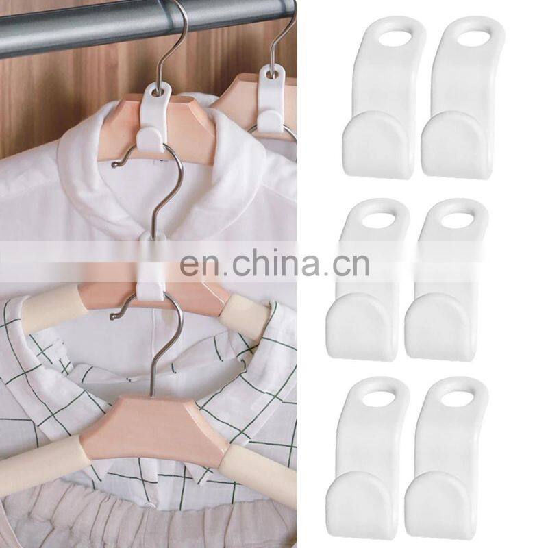 Mini Clothes Hanger Connector Hooks Cascading Plastic Wardrobe Coat Organizer Rack Holder Space Saving for Closet