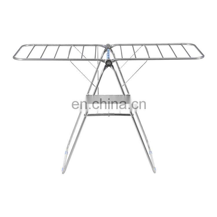 New design stainless steel wholesale clothes rack is light and does not occupy space