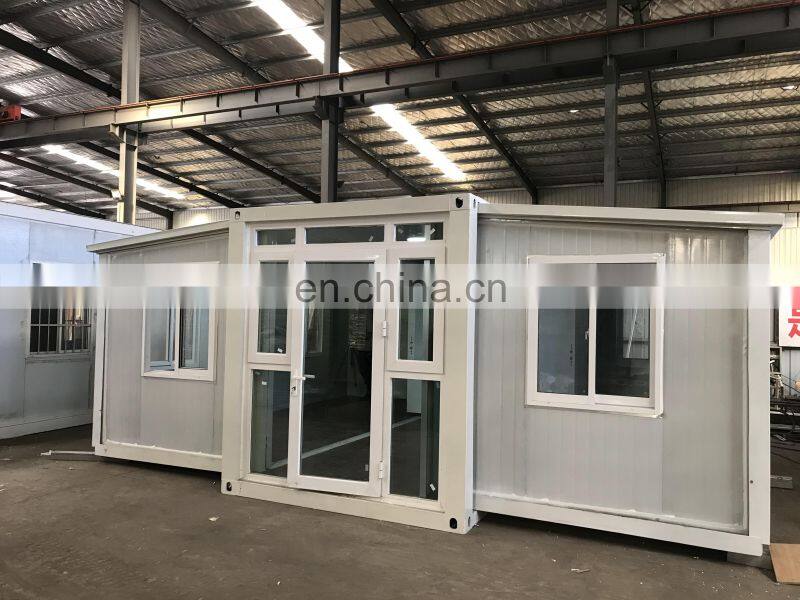 bathroom attached 40ft prefab expandable container homes mobile house 20ft made in China