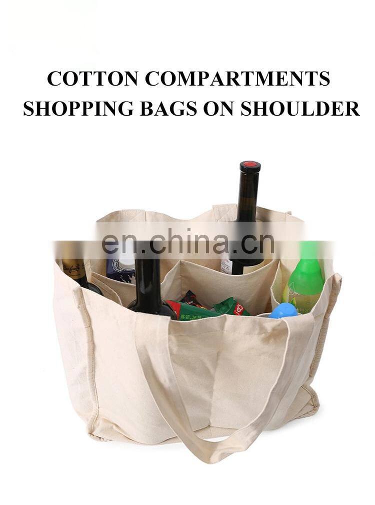 Custom Logo Printed Eco friendly canvas tote bag Cotton shopping bag for markets ecobag for vegetable Reusable mesh bag