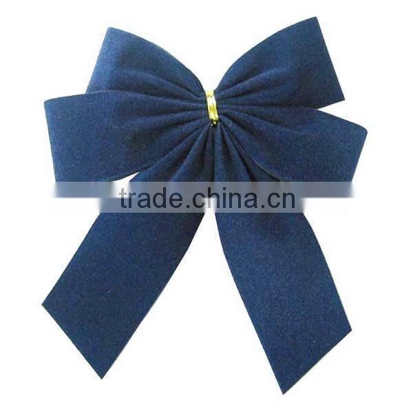 Metallic Hot Red PP Butterfly Pull Bow with Golden Line Edge for Gift Wrapping,Celebration Wedding and Decoration Christmas