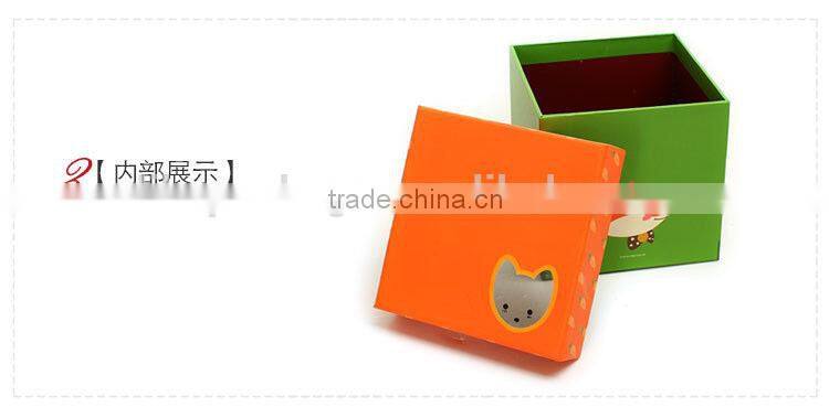 colorful children gift paper box