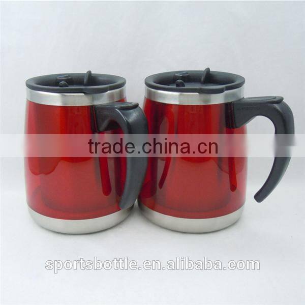 Stainless Steel Travel Mugs, SGS LFGB FDA CE/EU Approved Travel Mugs, Eco-Friendly Double Walled Travel Mugs