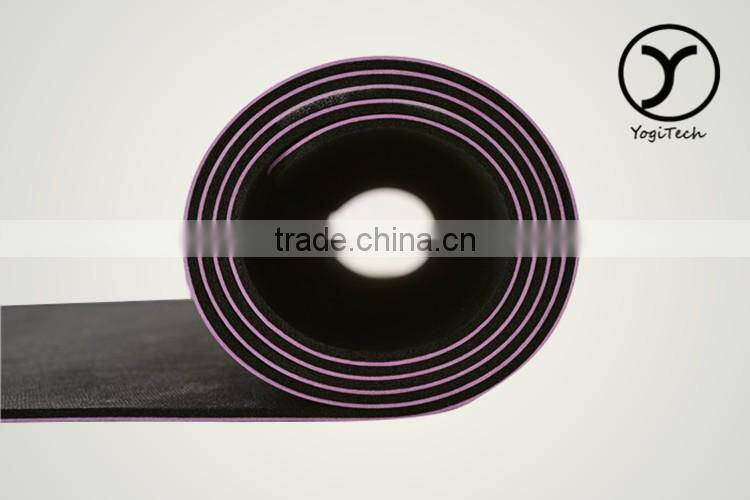 Anti-Tear wear-resisting white leather custom rubber yoga mat