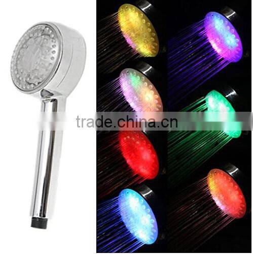 LED hand shower with ROHS and CE certificates