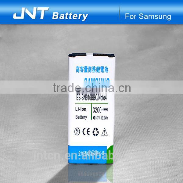 Rechargeable Li-ion mobile phone battery for Samsung Galaxy Note 4 N9100