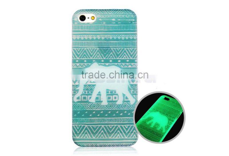 Special Painted Luminous Skull Mobile Phone Case For iPhone 6S Plus 5S SE