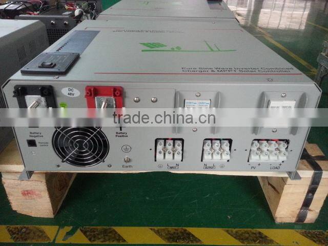 pure sine wave off grid solar inverter 2000w with mppt solar controller 12v 24v dc to 220v ac solar inverter