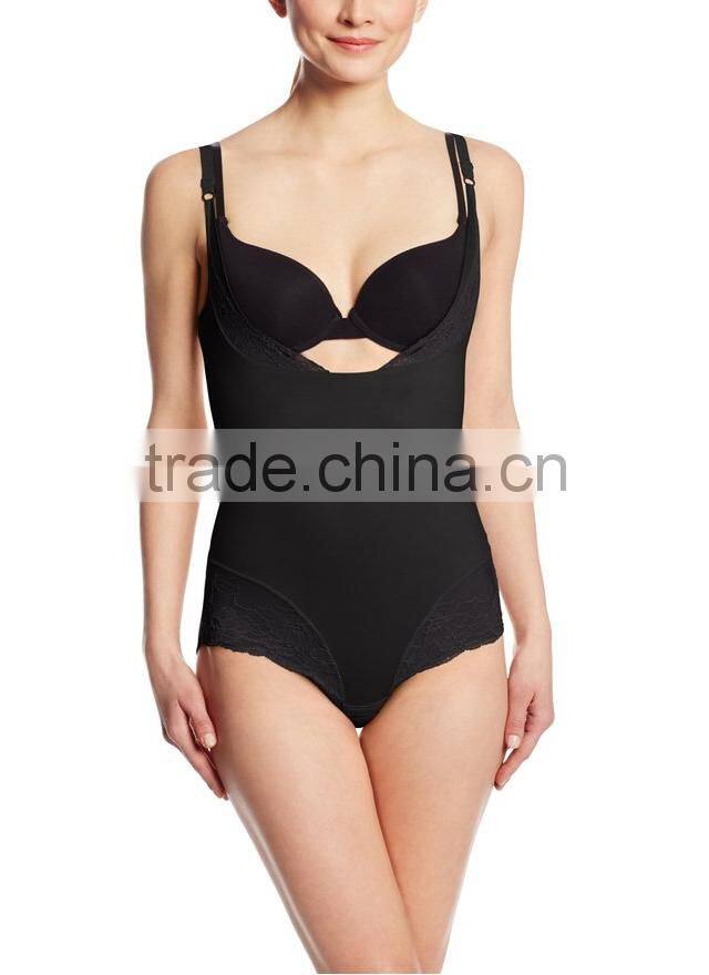 Black sexy women's body shaper shapewear Trainer Shaper Thong Slimming shaper