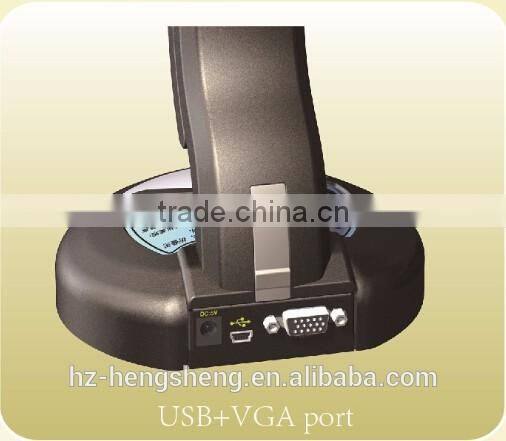 USB,VGA Interface Dual camera HS-5500D Document camera Type and 24 Bit Colour Depth Portable Visualizer digital scanner