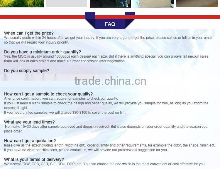 Custom creative packaging paper bag