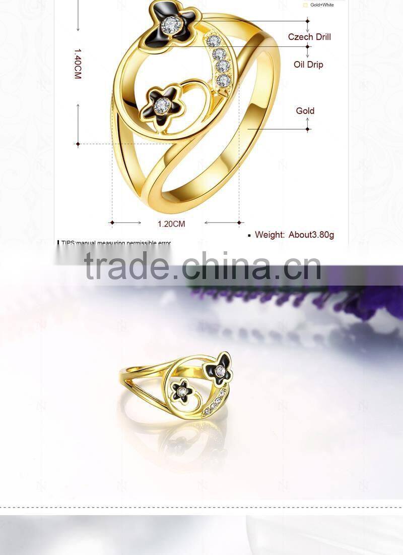 New Style Zircon Jewelry 18K Gold Plating Jewelry Set