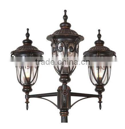 competitive 3 heads garden lamp