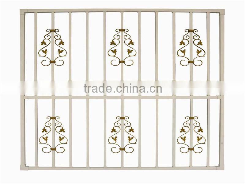 DK001 ornamental custom wrought iron fence designs for garden
