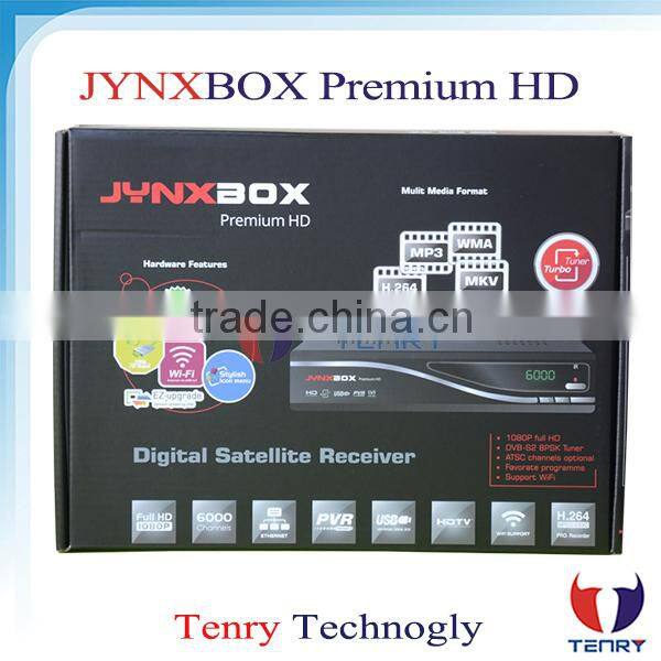 JUNXBOX Premium hd set top box with Fan& jb200&wifi antenna for north america