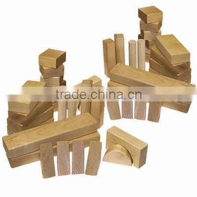 Toys 2015 New Products School Wooden Real Hollow Natural Blocks For Kids