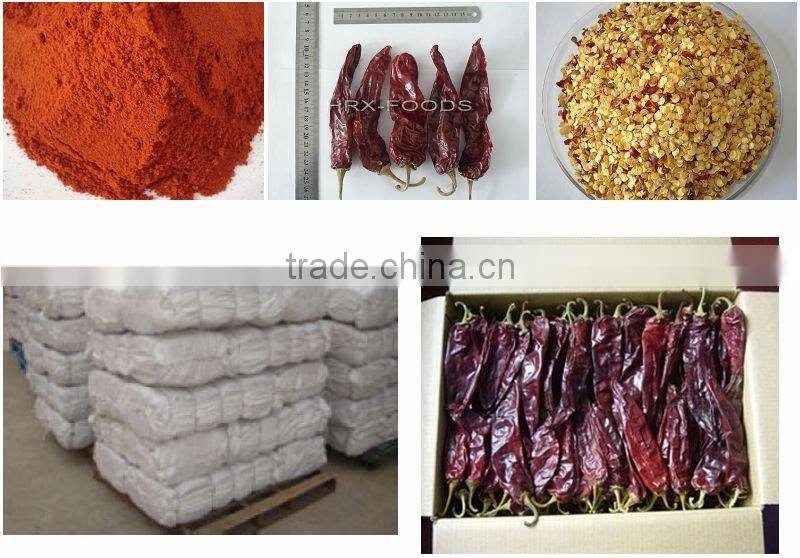 Chinese exported dry sweet paprika whole