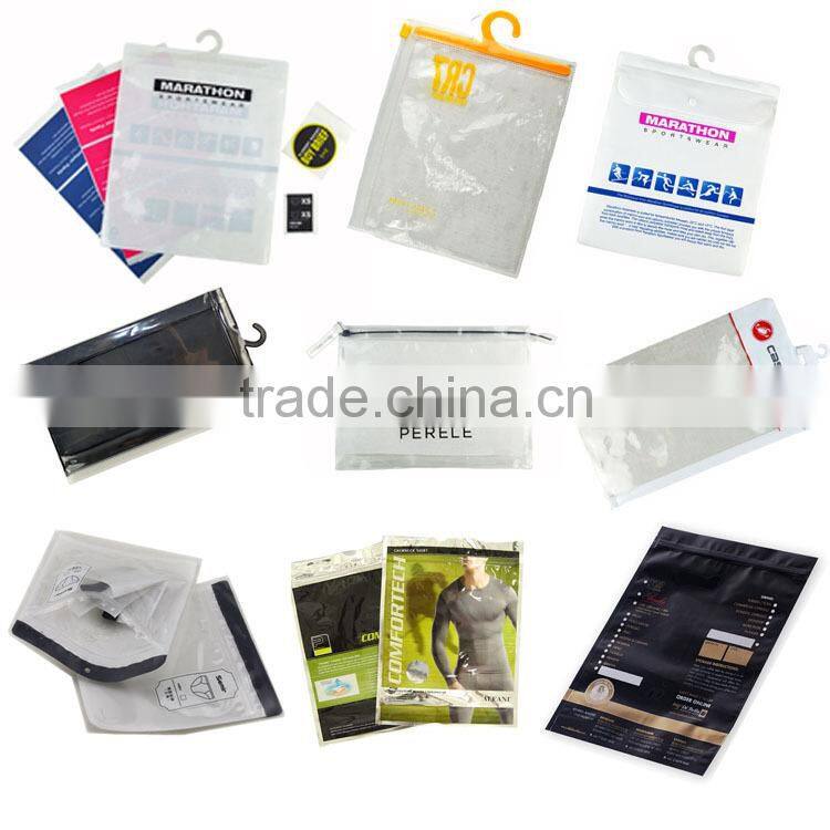 Customized Waterproof Clear Pvc Bag With Snap Button