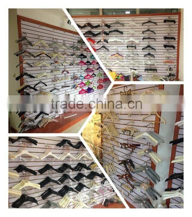 2015 fashion design hanger metal & save space metal hanger for clothes