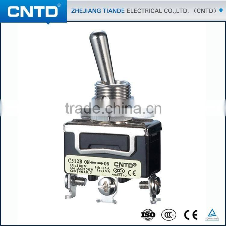 CNTD Import China Goods Spring Loaded Mini Toggle Switch With Good Performance