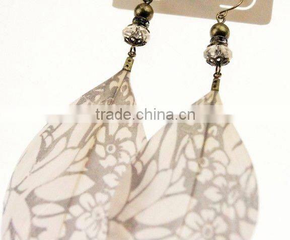 fashion feather earrings