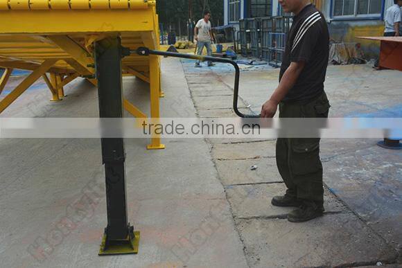 china supplier CE hydraulic dock ramp for truck/truck loading ramp