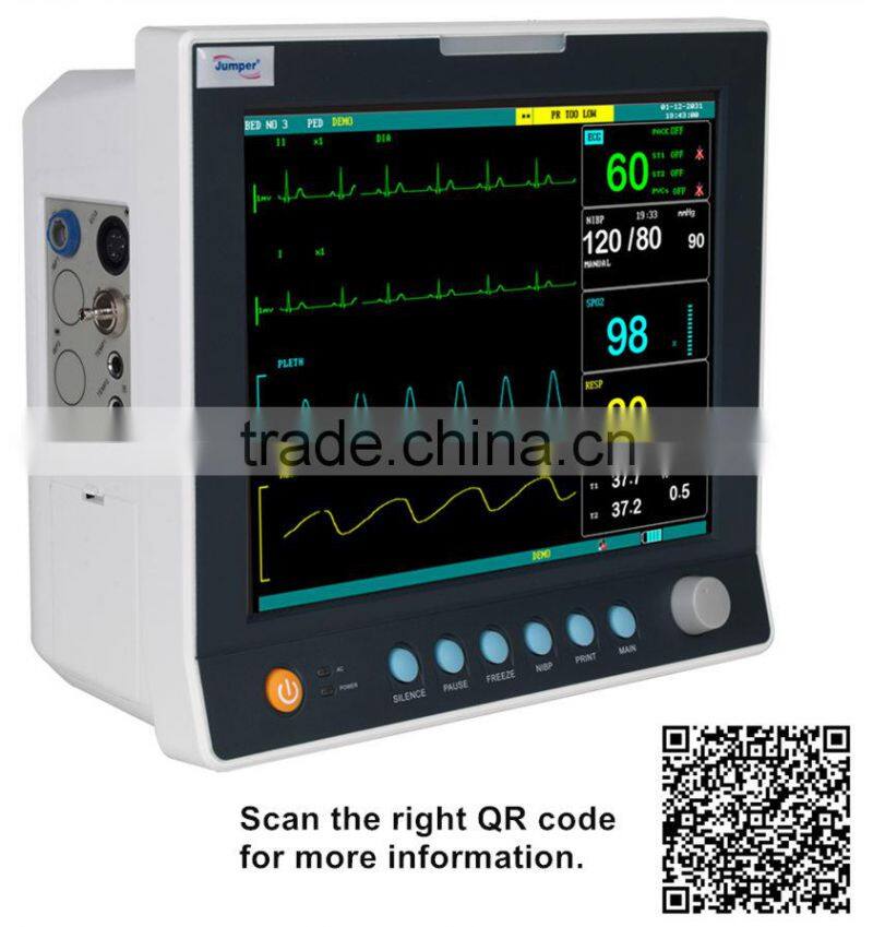 veterinary patient monitor,CE approved,15 inch