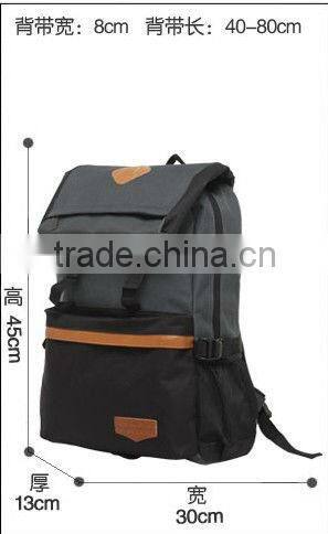 2013 100% Cotton Vintage Canvas Bag Canvas Backpack