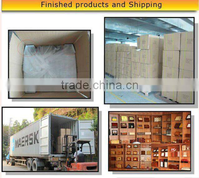 High Gloss Bubinga Wooden Domino Box