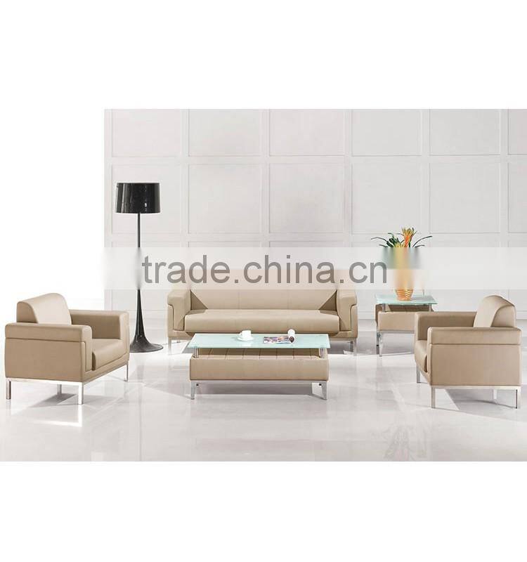 Super Attractive Modern Leather Office Sofa Design for Office and Home