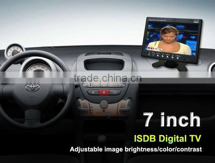hot 7 inch car backup mirror monitor