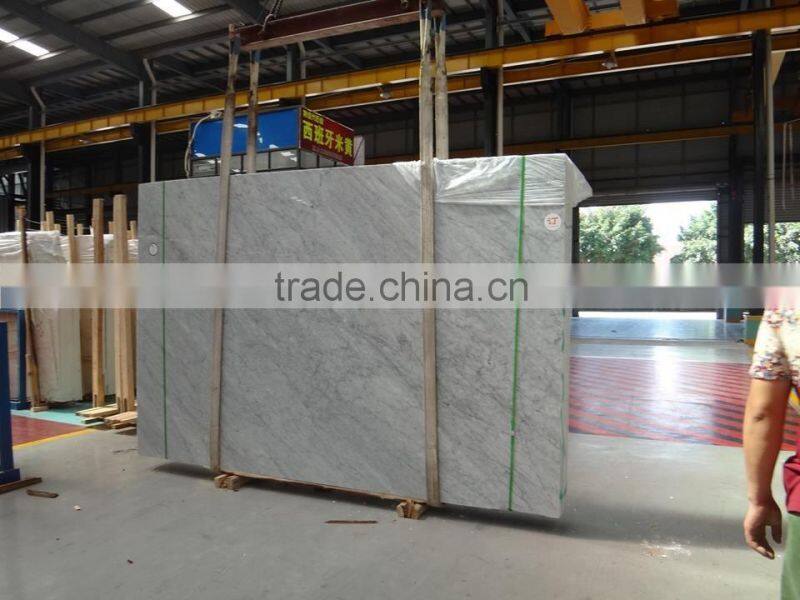 bianco carrara white marble big slab