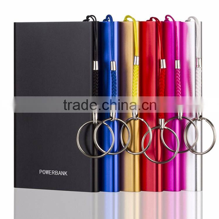 Top quality external mobile phone charger station ce rohs backup battery power bank 4000mah