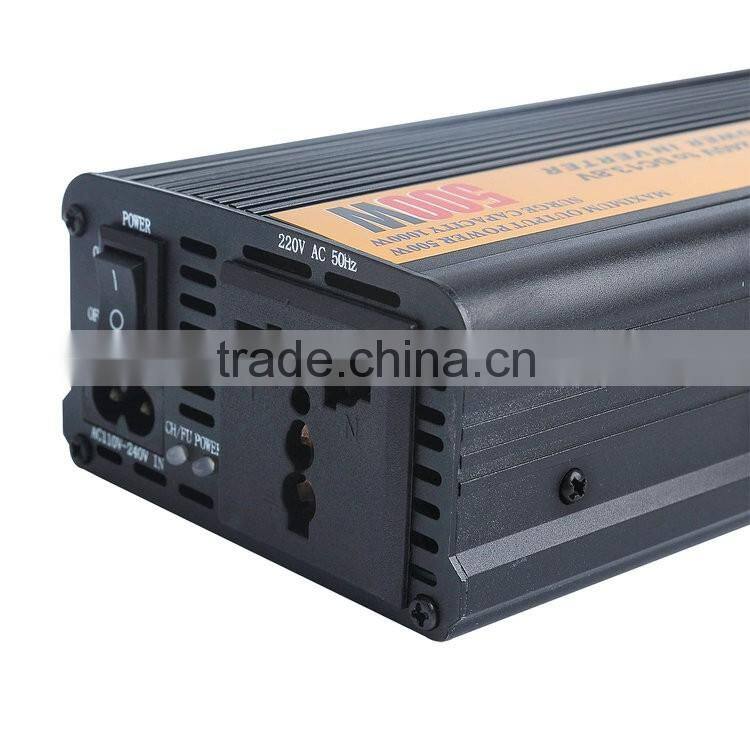 Full & Real output power 500w solar inverter charger power inverter charger