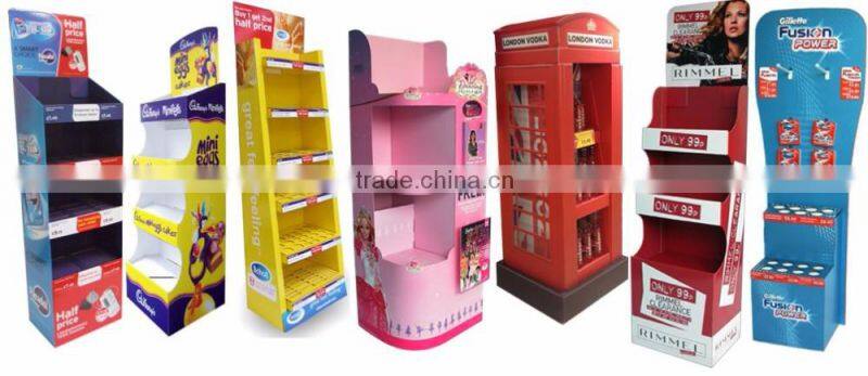 Goodmate POP Store Cardboard display Stands For Hanging Items