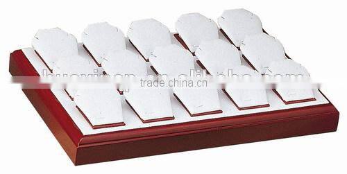 China hot selling wooden jewelry trays display tray