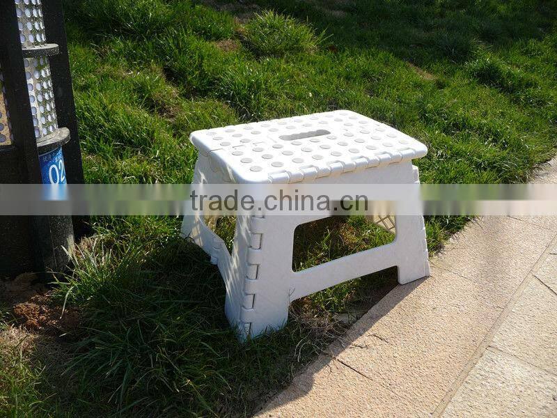 PP plastic colorful Folding step stool