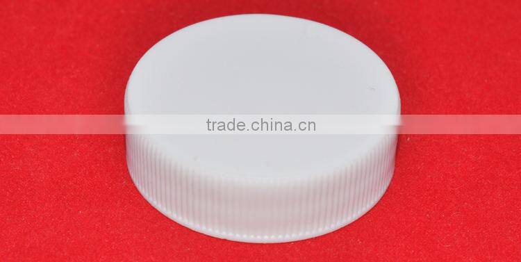 White medicine plastic threaded cap for package bottle